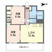 プレステージ甲南の間取り画像