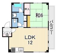 T’sコート甲南山手の間取り画像