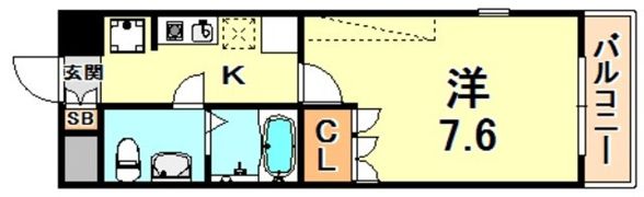 エポック弓木の間取り画像