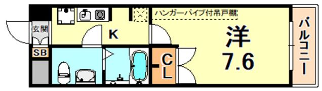 エポック弓木の間取り画像