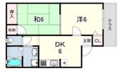 ドミールの間取り画像