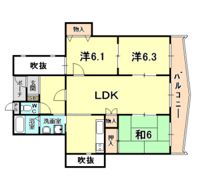 エスポワール夙川の間取り画像