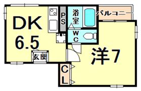 ユーコート鳴尾の間取り画像