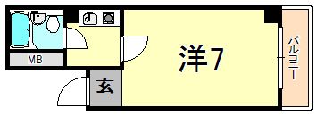ル・フォーブル芦屋の間取り画像