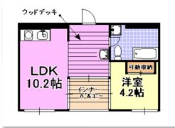 OAZO芦屋上宮川町の間取り画像