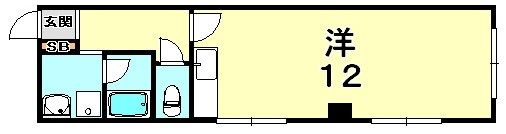 タカラ荘マンションの間取り画像