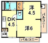 エルパラッツォ記田の間取り画像