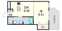 COLABO駅前通の間取り画像