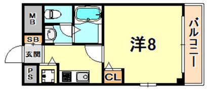 メゾン・ド・ヴィレ ボヤージュの間取り画像