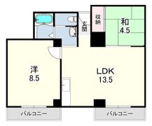 リアライズ甲子園の間取り画像