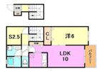 BRICKS本山A棟の間取り画像
