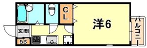 クァトルセゾン六甲道の間取り画像