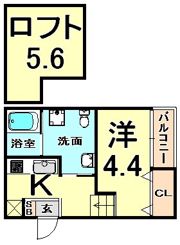 サクシード尼崎（サクシードアマガサキ）の間取り画像