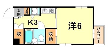ロイヤルメゾン芦屋WESTの間取り画像