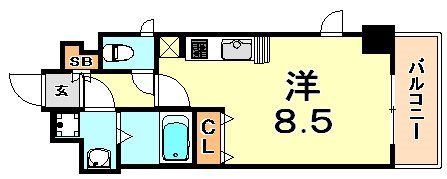 スワンズ新神戸ウィータの間取り画像
