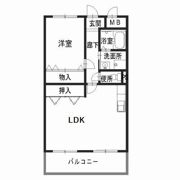 メゾンたむらの間取り画像