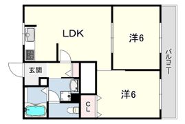 ハイツヨシダの間取り画像