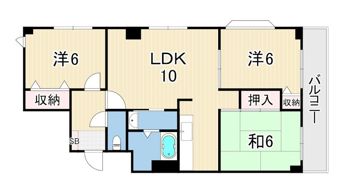 カサフィレンツェの間取り画像
