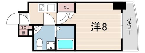 セレニテ甲子園IIの間取り画像