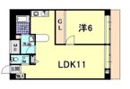 イーストコート2番街の間取り画像