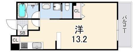 アーバネックス神戸駅前の間取り画像