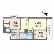 エリーニの間取り画像