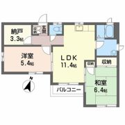 リヴェール芦屋の間取り画像