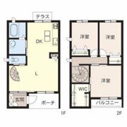 ヴィラ・ペティロッソ芦屋の間取り画像