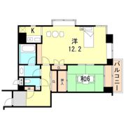 ルーア芦屋の間取り画像