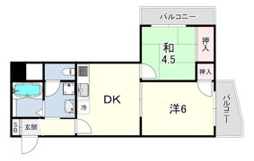 ライオンズマンション神戸元町第2の間取り画像