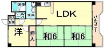ウエスターレジデンス甲子園口プラウの間取り画像