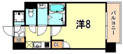 アーバングリーン兵庫ステーションフロント（旧：プロシード兵庫の間取り画像