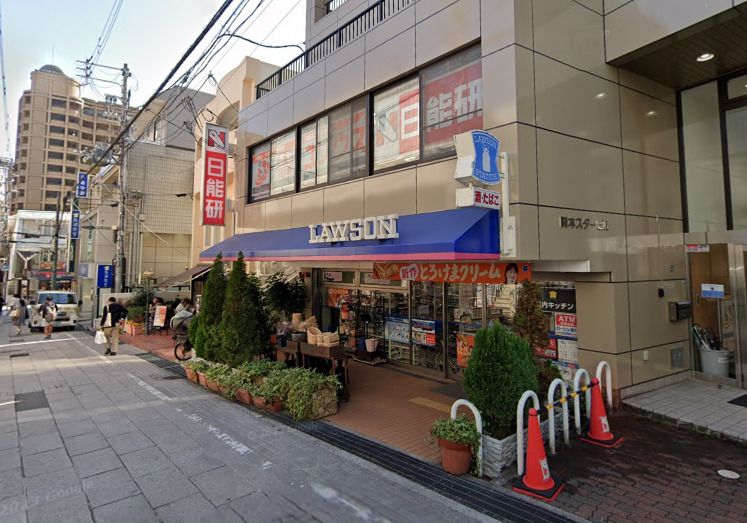 近くのローソン 神戸岡本坂店まで593m（徒歩8分）