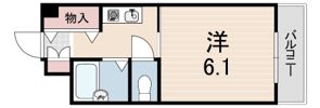 クレアール立花の間取り画像