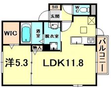 La Porteの間取り画像