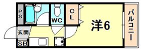 ステラハウス23の間取り画像