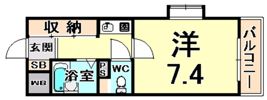 ハビタビリスIIの間取り画像