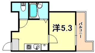 シティーコート二宮の間取り画像