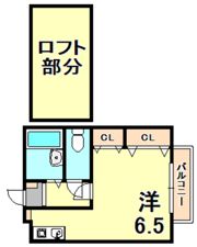 マリス北野の間取り画像