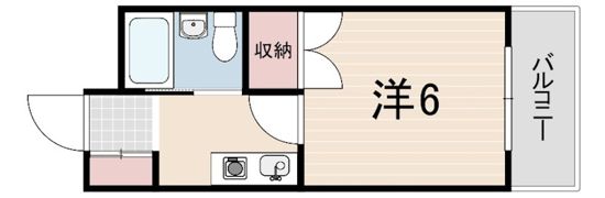 ハイツエリーゼの間取り画像