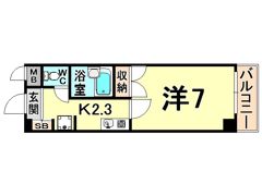 SOLO伊丹中央の間取り画像