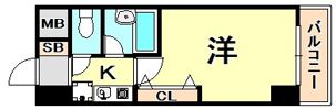 エスリード三宮フラワーロードの間取り画像