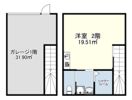 西宮今津山中町ガレージハウスの間取り画像