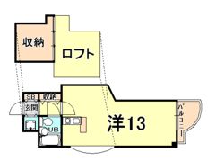 ホイットニー武庫川の間取り画像
