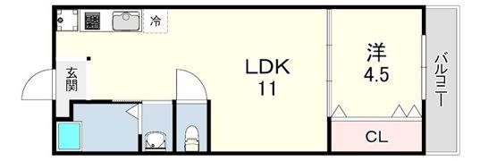 グレストマンションの間取り画像