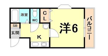 ステラハウス4－1100の間取り画像