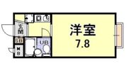 ライフイン芦屋壱番館の間取り画像