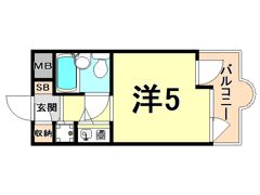 MIZUKI夙川の間取り画像