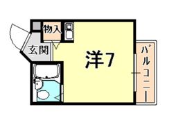 ダイドーメゾン西宮北口Xの間取り画像