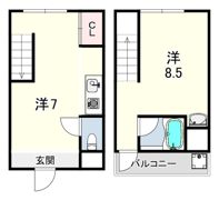 コンパクトメゾネット21の間取り画像